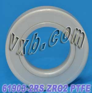 61903-2RS Full Ceramic Sealed Bearing 17x30x7 ZrO2