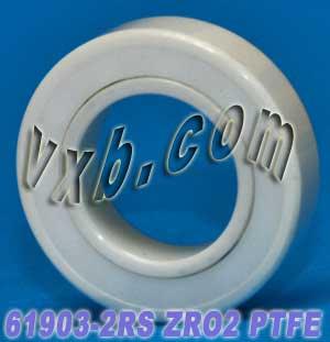 61903-2RS Full Ceramic Sealed Bearing 17x30x7 ZrO2