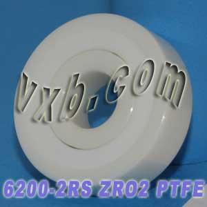 6200-2RS Full Ceramic Sealed Bearing 10x30x9 ZrO2