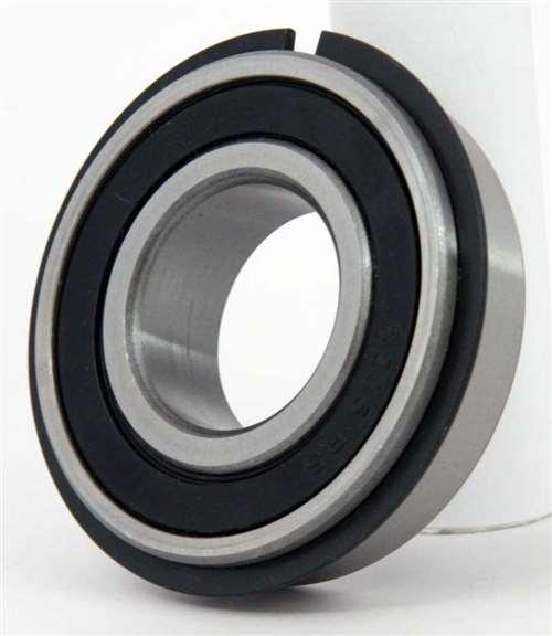 6205-2RSNR Ball Bearing - 25x52x15mm - Sealed - Snap Ring