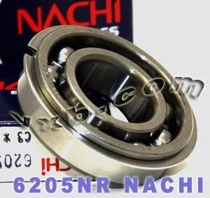 6205NR Nachi Bearing Open C3 Snap Ring Japan 25x52x15mm