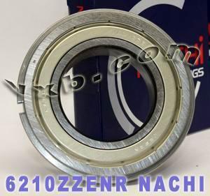6210ZZENR Nachi Bearing Shielded C3 Snap Ring Japan 50x90x20 Bearing