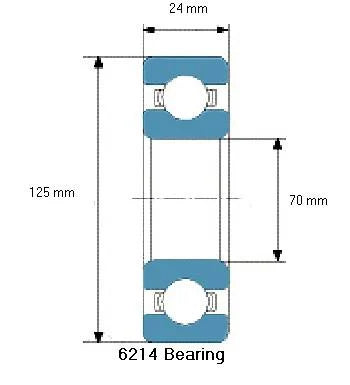 6214 Bearing Deep Groove 6214