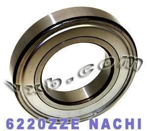 6220ZZE Nachi Bearing Shielded C3 Japan 100x180x34 Large