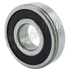 6301-2RSN Sealed 12x37x12 Grooved Ball Bearing