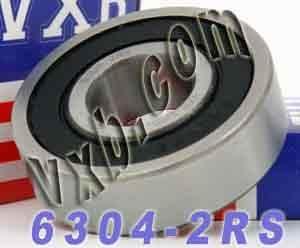 6304-2RS Bearing 20x52x15mm Sealed