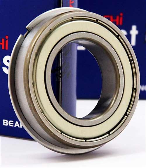 6306ZZENR Nachi Bearing Shielded C3 Snap Ring Japan 30x72x19 Bearing
