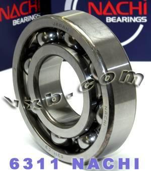 6311 Nachi Bearing Open C3 Japan 55x120x29mm