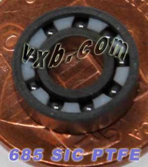 685 Full Ceramic Bearing Silicon Carbide 5x11x3 SiC Miniature Bearing