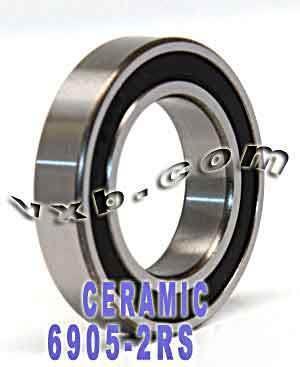 6905-2RS Ball Bearing Hybrid Ceramic 25x42x9 Sealed Si3N4 Bearing