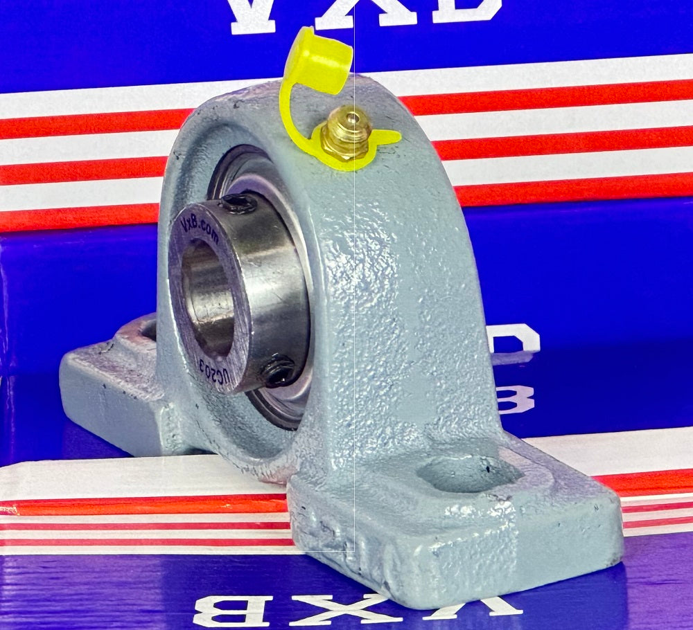 17mm Bearing UCP203 + Pillow Block Cast Housing Mounted Bearing