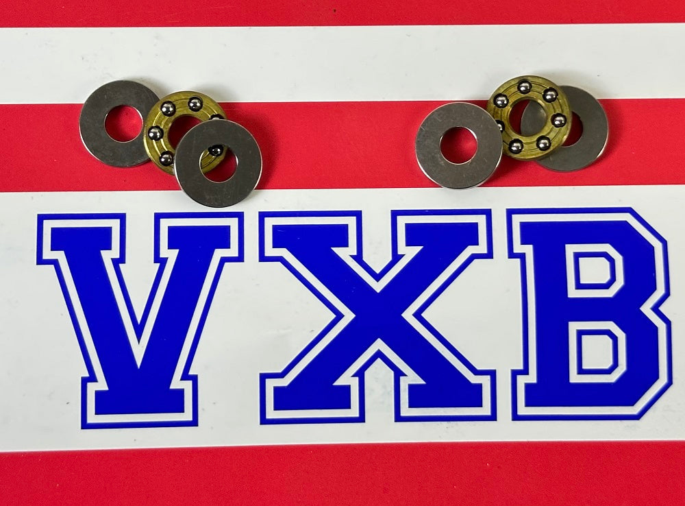 2-Pack Thrust Ball Bearings - 5x12x5mm - Miniature - 5x12mm