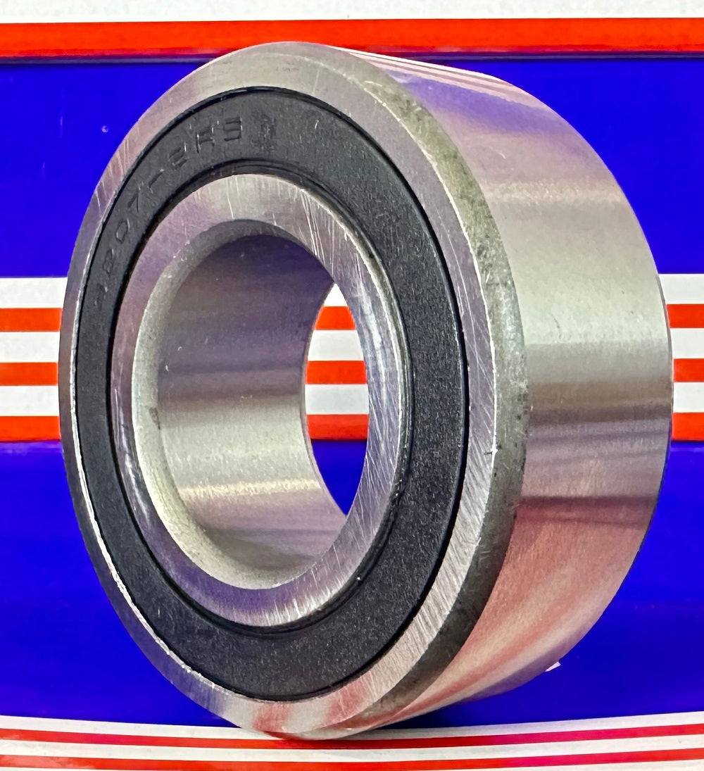 3207-2RS Bearing - Angular Contact - Sealed 35x72x27mm