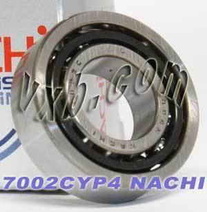 7002CYP4 Nachi Angular Contact Bearing 15x32x9 ABEC-7 Japan Made