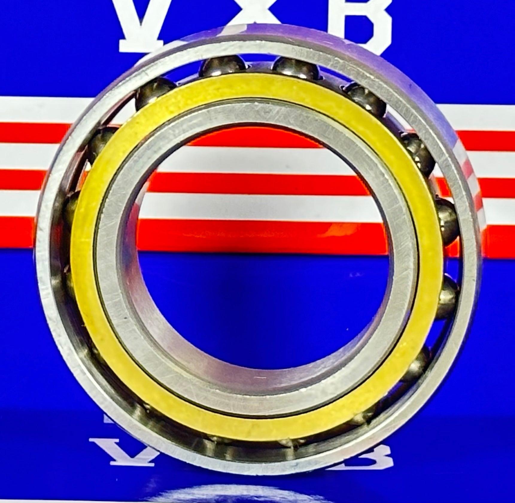 7008ACM Angular Contact bearing Bronze Cage 40x68x15mm