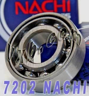 7202 Nachi Angular Contact Bearing C3 Japan 15x35x11mm Bearing