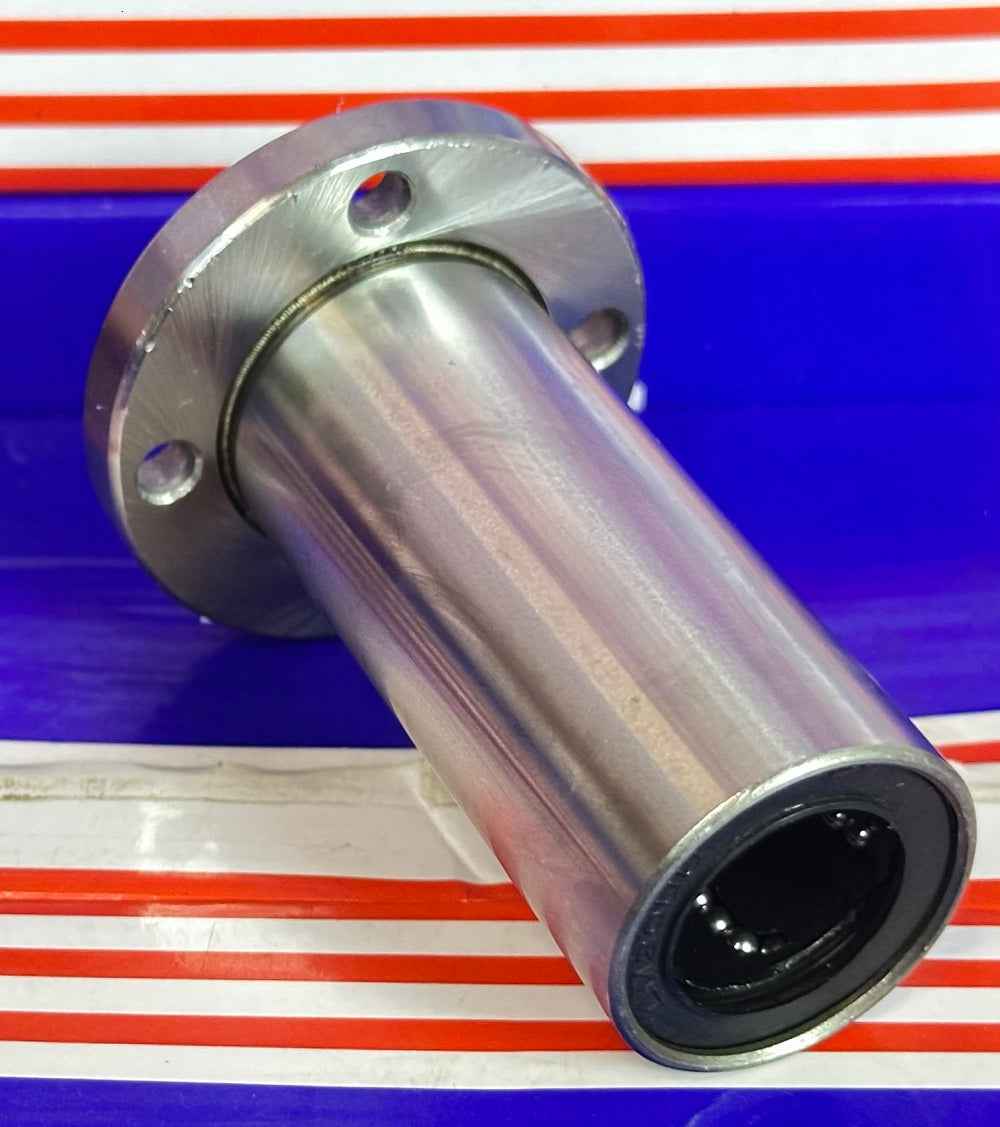 20mm Round Flanged Long Bushing Linear Motion LBF20LUU