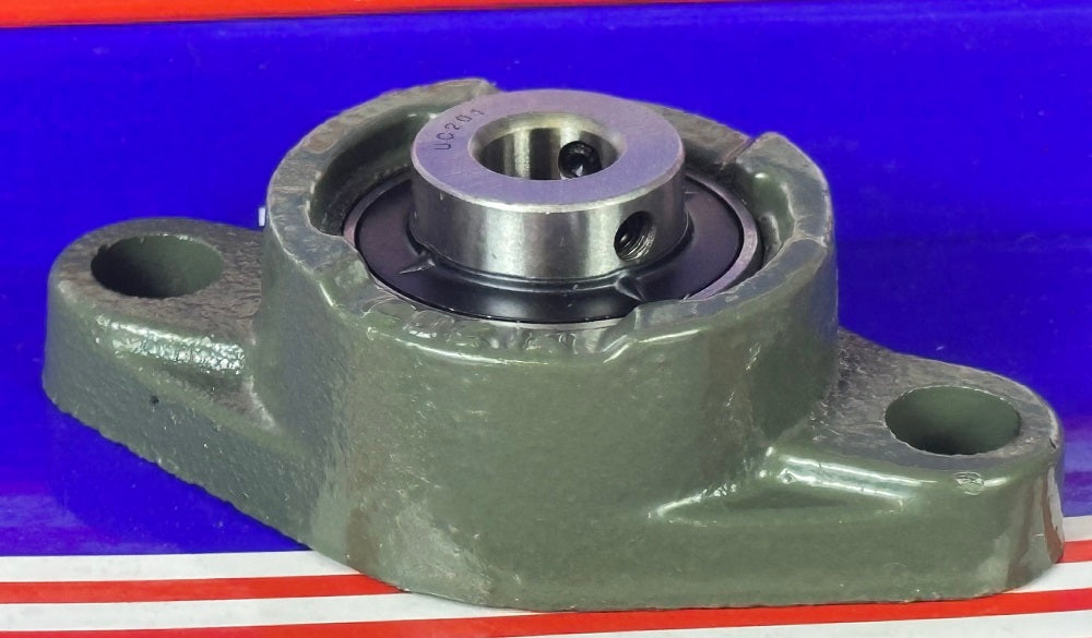 12mm Bearing UCFL201 2-Bolts Flanged Cast Housing Mounted Bearing