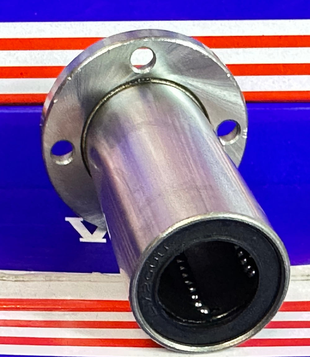 20mm Round Flanged Long Bushing Linear Motion LBF20LUU
