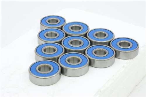 10-Pack 8x14x4 Stainless Steel Sealed Miniature Bearing