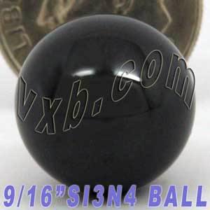 9/16 inch = 14.288mm Loose Ceramic Balls Si3N4 Bearing Balls