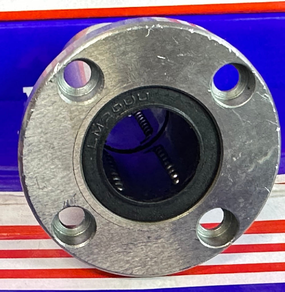 20mm Round Flanged Long Bushing Linear Motion LBF20LUU