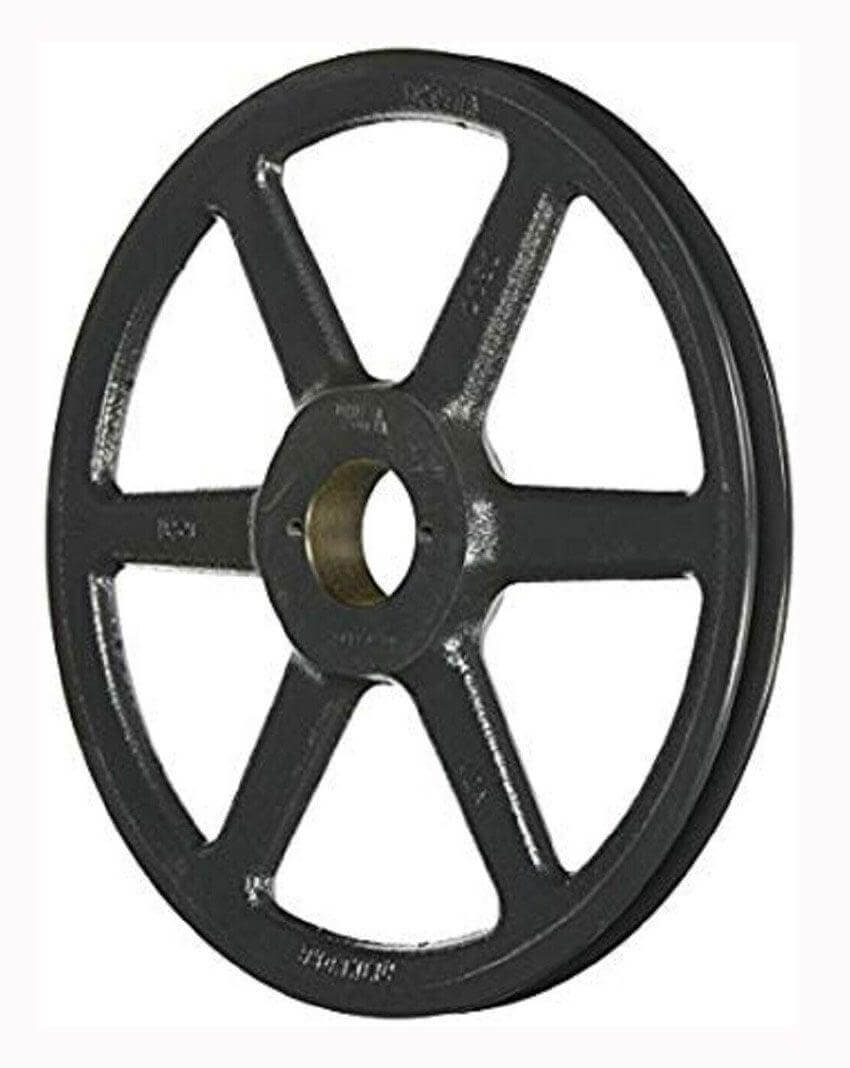AK144H Cast Iron Classical Pulley Sheave OD : 14.5" for V-belt 4L or A, 3L Belt, 1 Groove