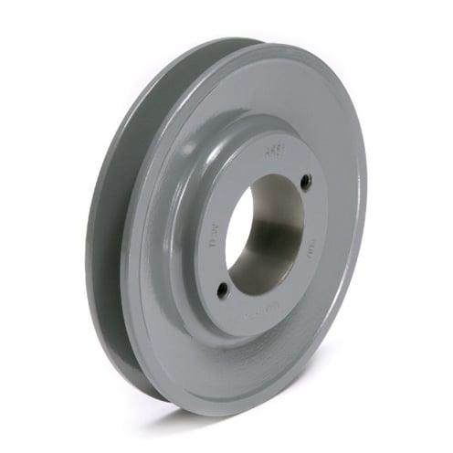 AK71H Cast Iron sheaves Pulley for V-belt size 3L, 4L OD 7" Single Groove Pulley AK71H