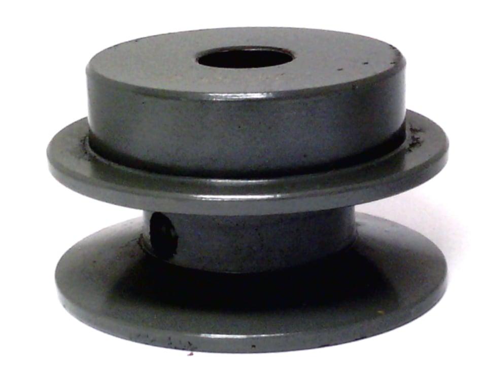 BK20 1/2" Bore Solid Pulley - 2" OD for V-belts cast iron size 4L, 5L