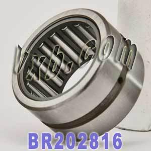 BR202816 Needle Roller Bearing 1-1/4" x 1-3/4" x 1" - Machined Type