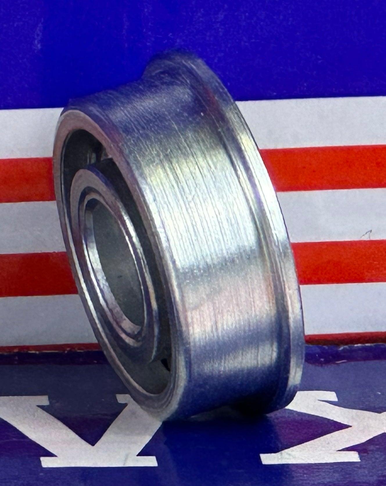 F1232 Flanged Full Complement Ball Bearing 3/8" x 1" x 7/16"