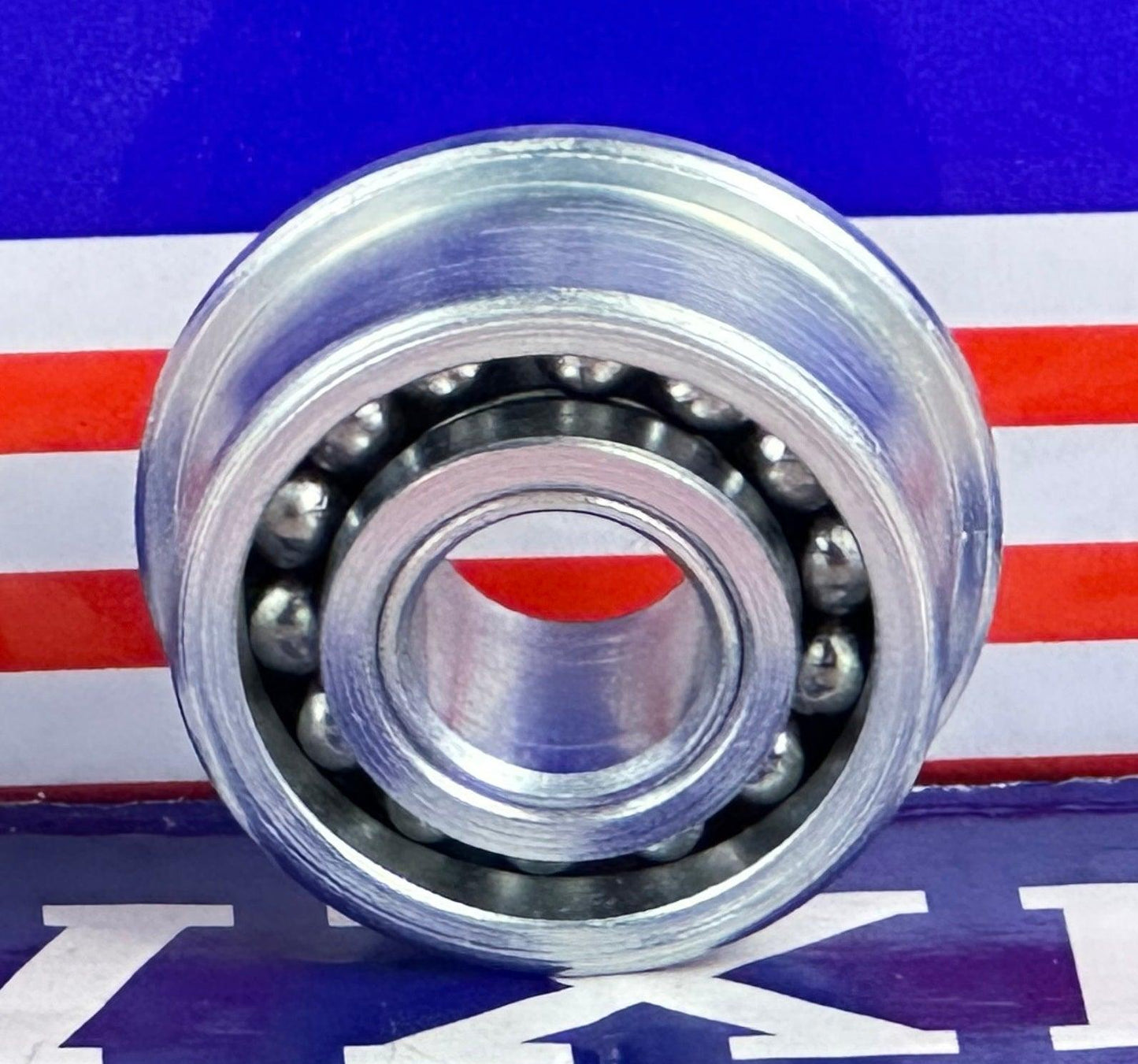F1232 Flanged Full Complement Ball Bearing 3/8" x 1" x 7/16"
