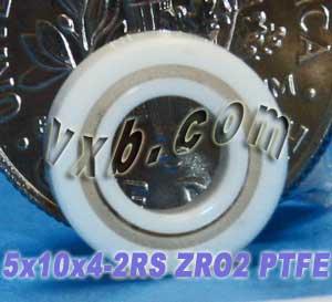 5x10mm Miniature Full Ceramic Ball Bearing 5x10x4mm ZrO2
