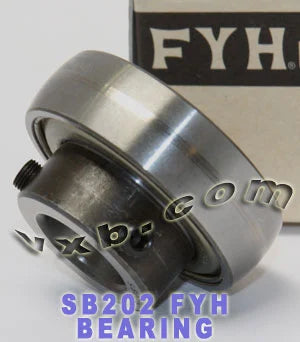 FYH Bearing 15mm Bore SB202 Axle Insert Ball Mounted Bearing