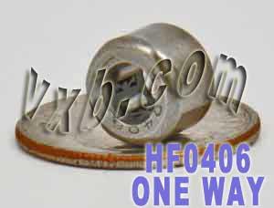 HF0406 One-Way Needle Bearing/Clutch 4x8x6mm Miniature