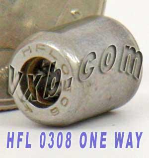 HFL0308 One-Way Needle Bearing/Clutch 3x6.5x8mm Miniature