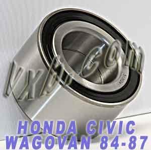 Honda Civic Wagovan Auto/Car Wheel Ball Bearing 1984-1987 Bearing