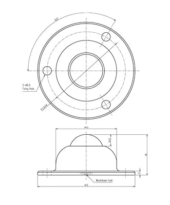 IA-38 IGUCHI Light weight Aluminum AC7A Ball Transfer