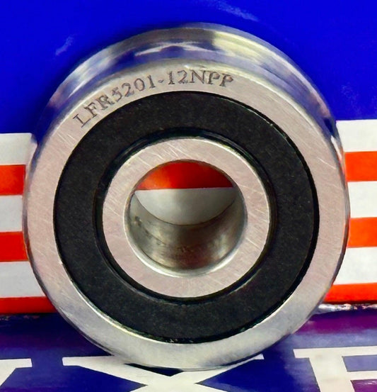 LFR5201-12NPP 12mm ID x 35mm U-Groove Track Roller Bearing