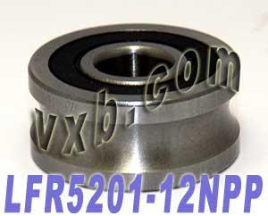 LFR5201-12NPP 12mm ID x 35mm U-Groove Track Roller Bearing