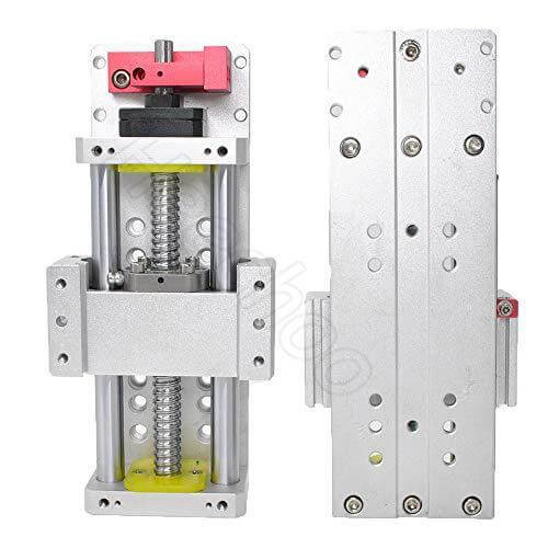Linear Stage Actuator 400mm Ballscrew 1605 Optical Axis Linear Rail Guide Manual Slide Stage C7 - Ruler for DIY CNC Router Controller XYZ-Axis Stage