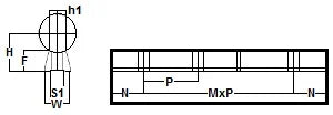 LWA8-48PD NB Stainless Steel Shaft 48 inch Length Linear Motion