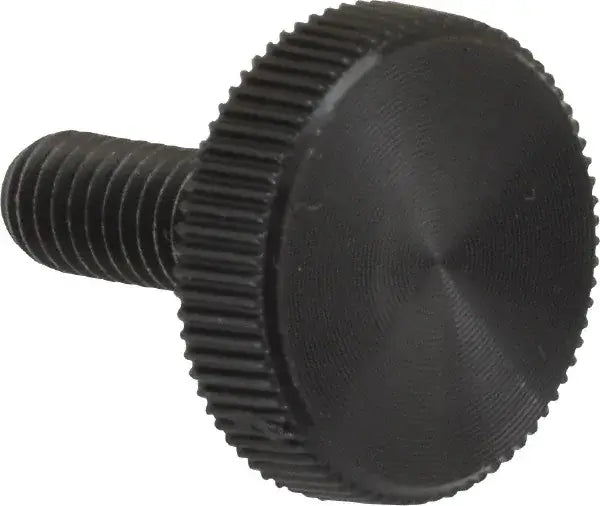 M6 8mm Long Knurled Head Steel Thumb Screw
