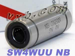 NB SW4WUU 1/4" Ball Bushings Double Wide Linear Motion