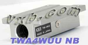 NB TWA4WUU 1/4" Ball Bushing Block Linear Motion