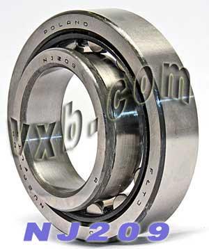 NJ209 Cylindrical Roller Bearing 45x85x19 Cylindrical Bearing