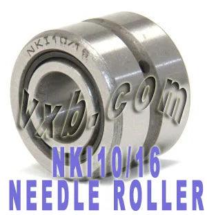 NKI10/16 Needle Roller Bearing 10x22x16mm - Machined Type