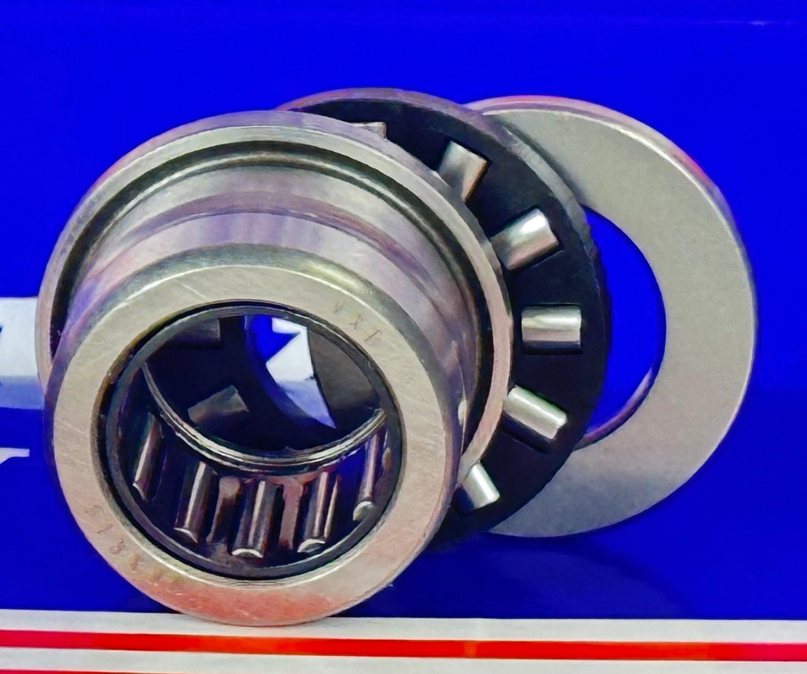 NKXR15 Combined Needle Roller With Thrust Ball Bearing 15x24x23mm - Machined Type