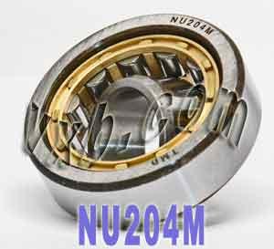 NU204M Cylindrical Roller Bearing 20x47x14 Cylindrical Bearing