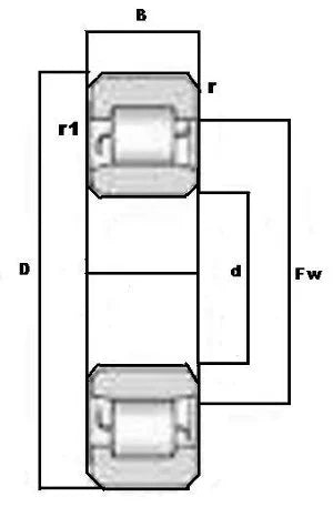 NU310 Cylindrical Roller Bearing 50x110x27 Cylindrical Bearing